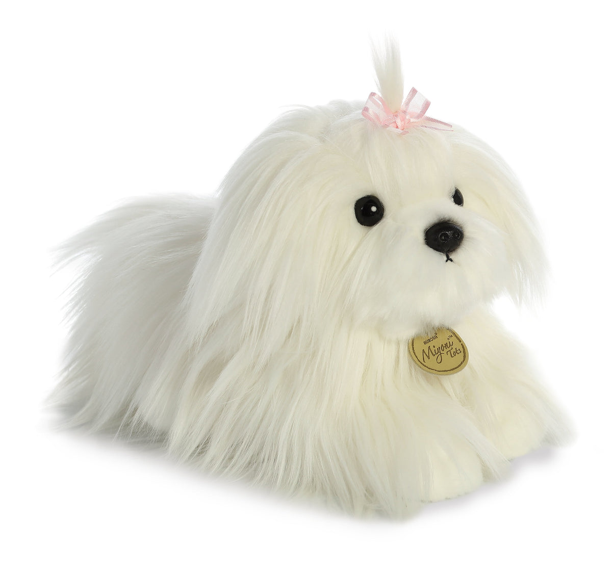Aurora Miyoni Tots Maltese Puppy 11 inch Plush Stuffed Animal Toy