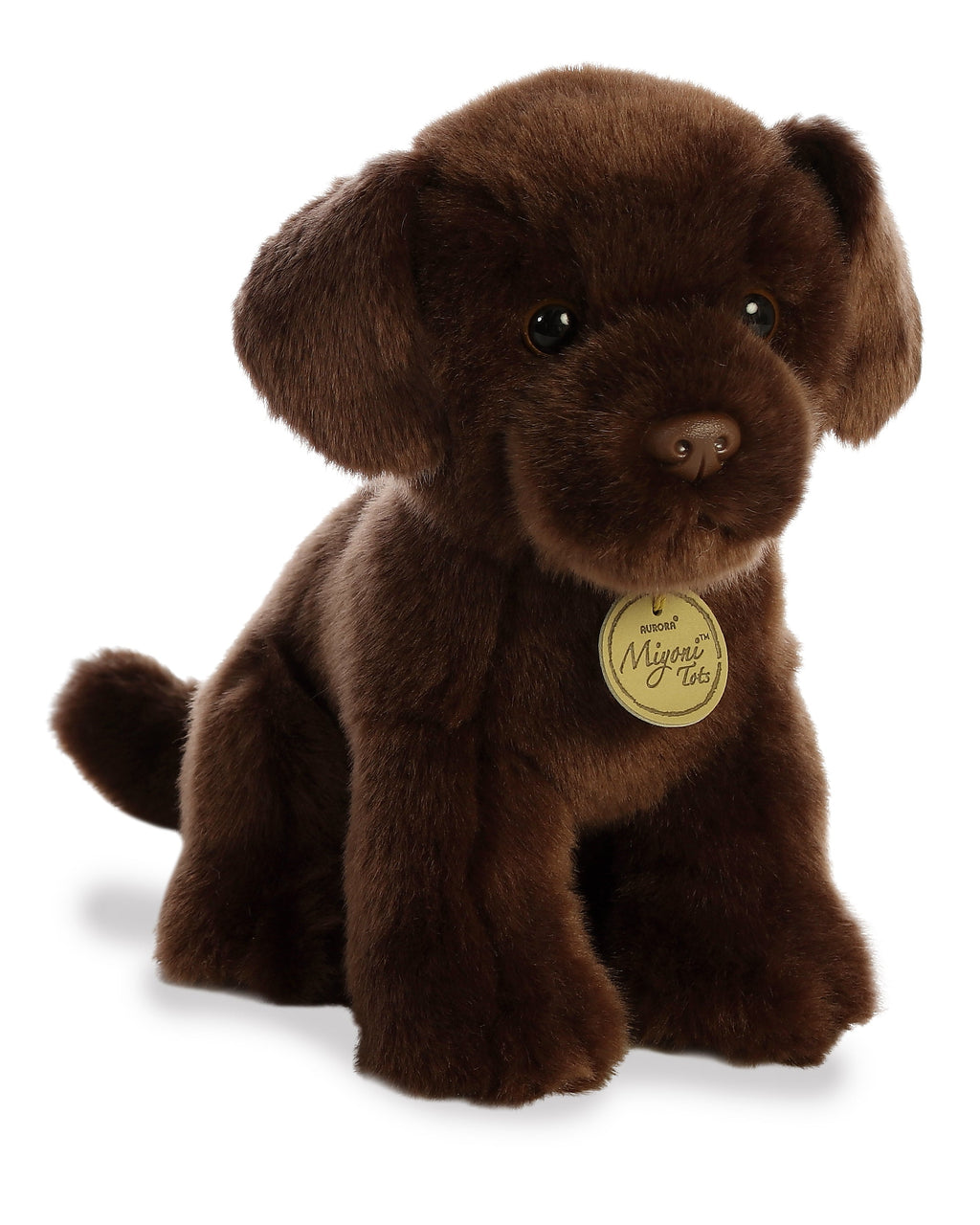Aurora Miyoni Tots Chocolate Lab Pup 11 inch Plush Stuffed Animal Toy