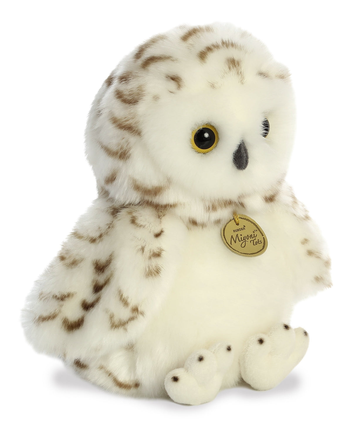 Aurora Miyoni Tots Snowy Owlet 10 inch Plush Stuffed Animal Toy