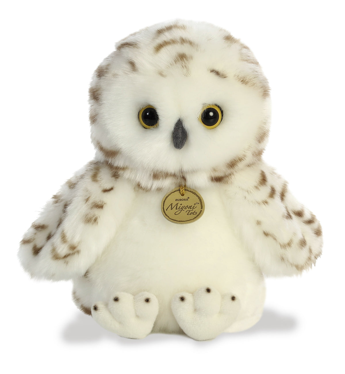 Aurora Miyoni Tots Snowy Owlet 10 inch Plush Stuffed Animal Toy