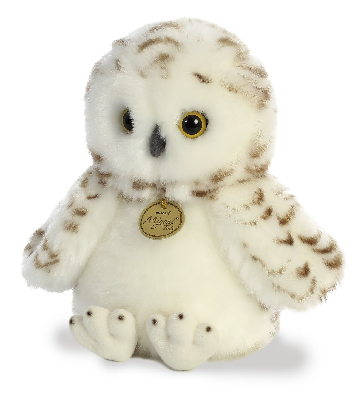 Aurora Miyoni Tots Snowy Owlet 10 inch Plush Stuffed Animal Toy