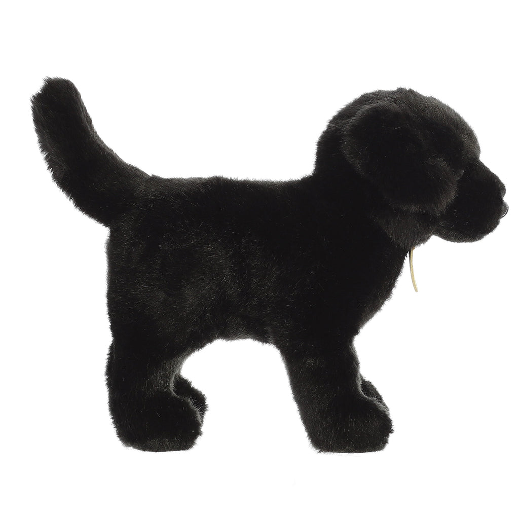 Aurora Miyoni Black Labrador 10 inch Plush Stuffed Animal Toy