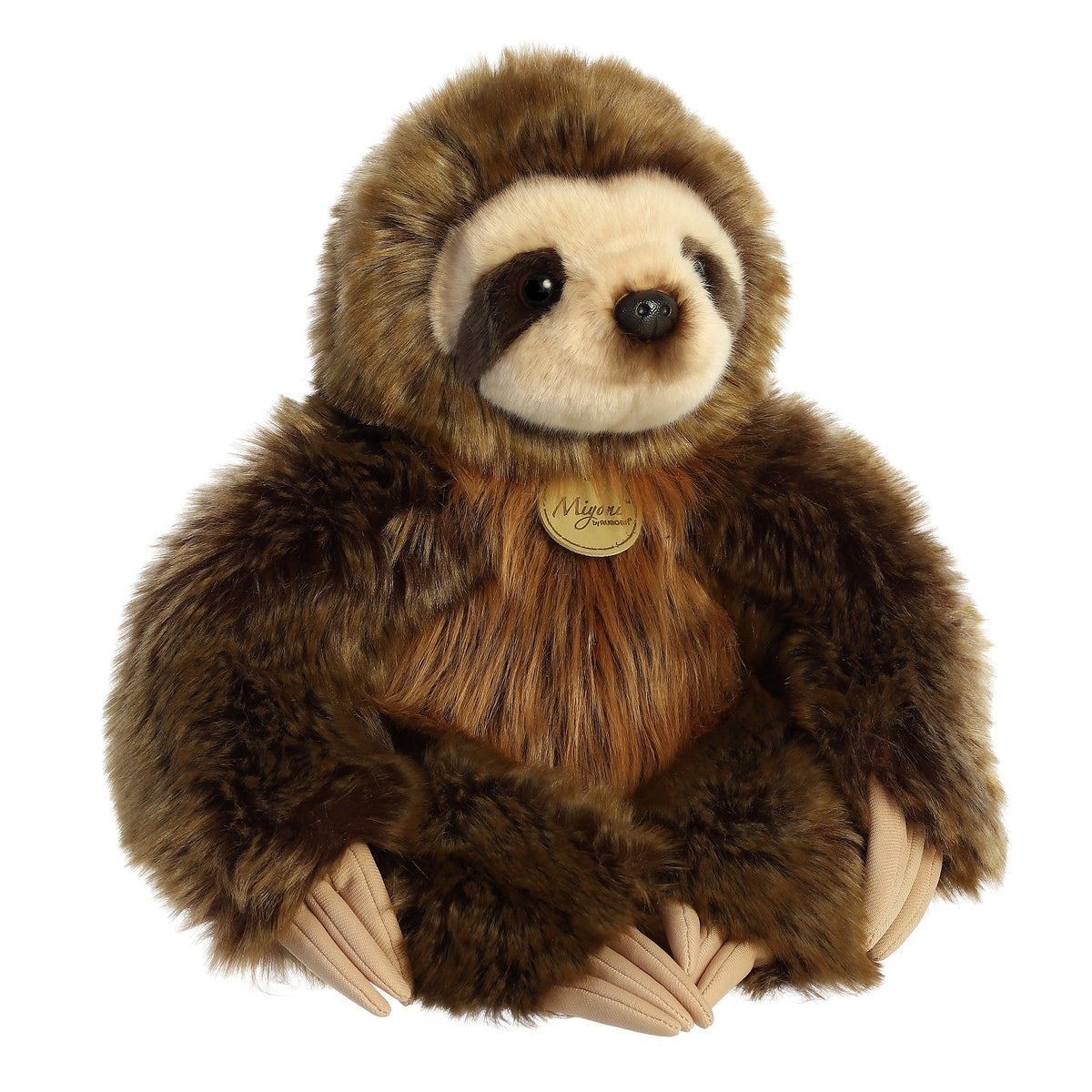 Aurora Miyoni Three-Toed Sloth 14.5 inch Plush Stuffed Animal Toy