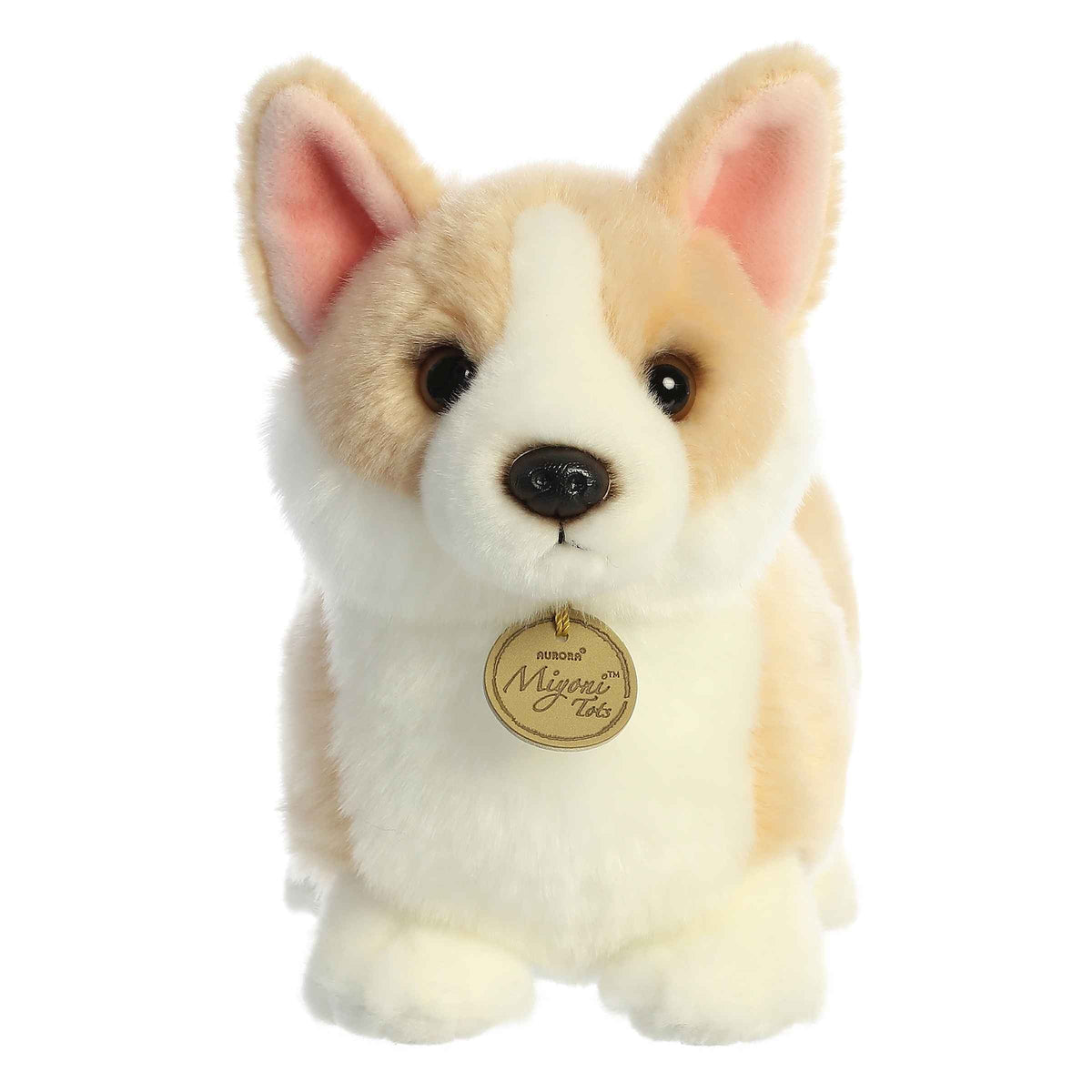 Aurora Miyoni Tots Pembroke Welsh Corgi Pup 9.5 inch Plush Stuffed Animal Toy