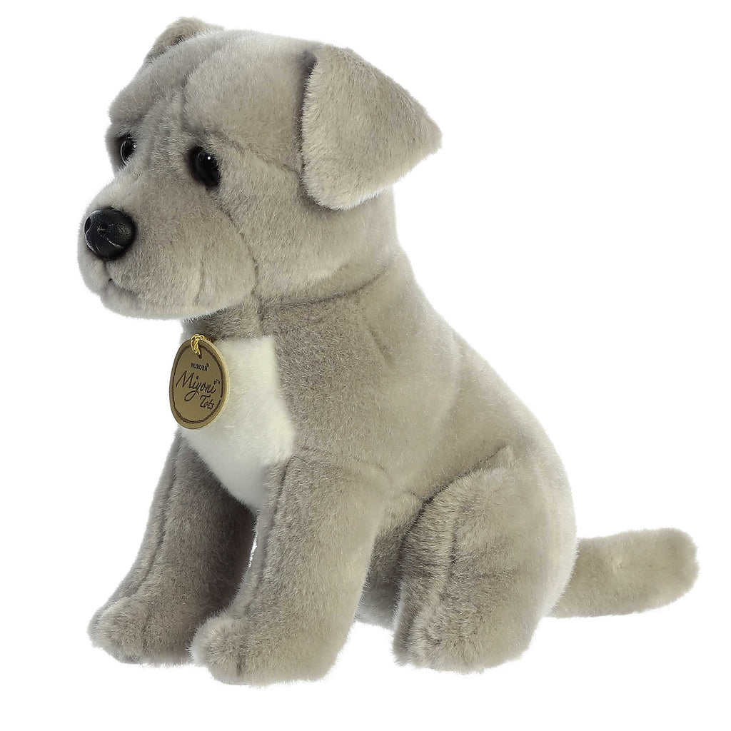 Aurora Miyoni Tots Pit Bull Puppy 9 inch Plush Stuffed Animal Toy