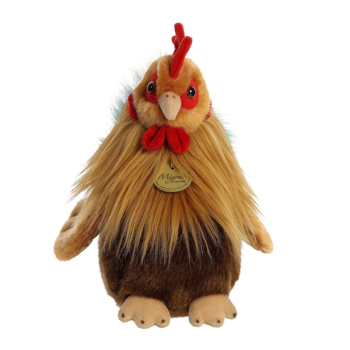 Aurora Miyoni Rooster 9 inch Plush Stuffed Animal Toy