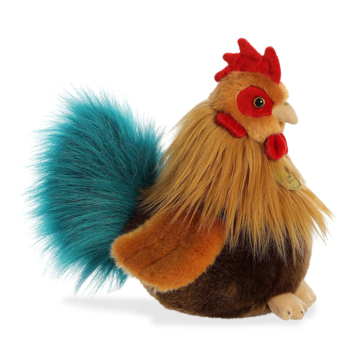 Aurora Miyoni Rooster 9 inch Plush Stuffed Animal Toy
