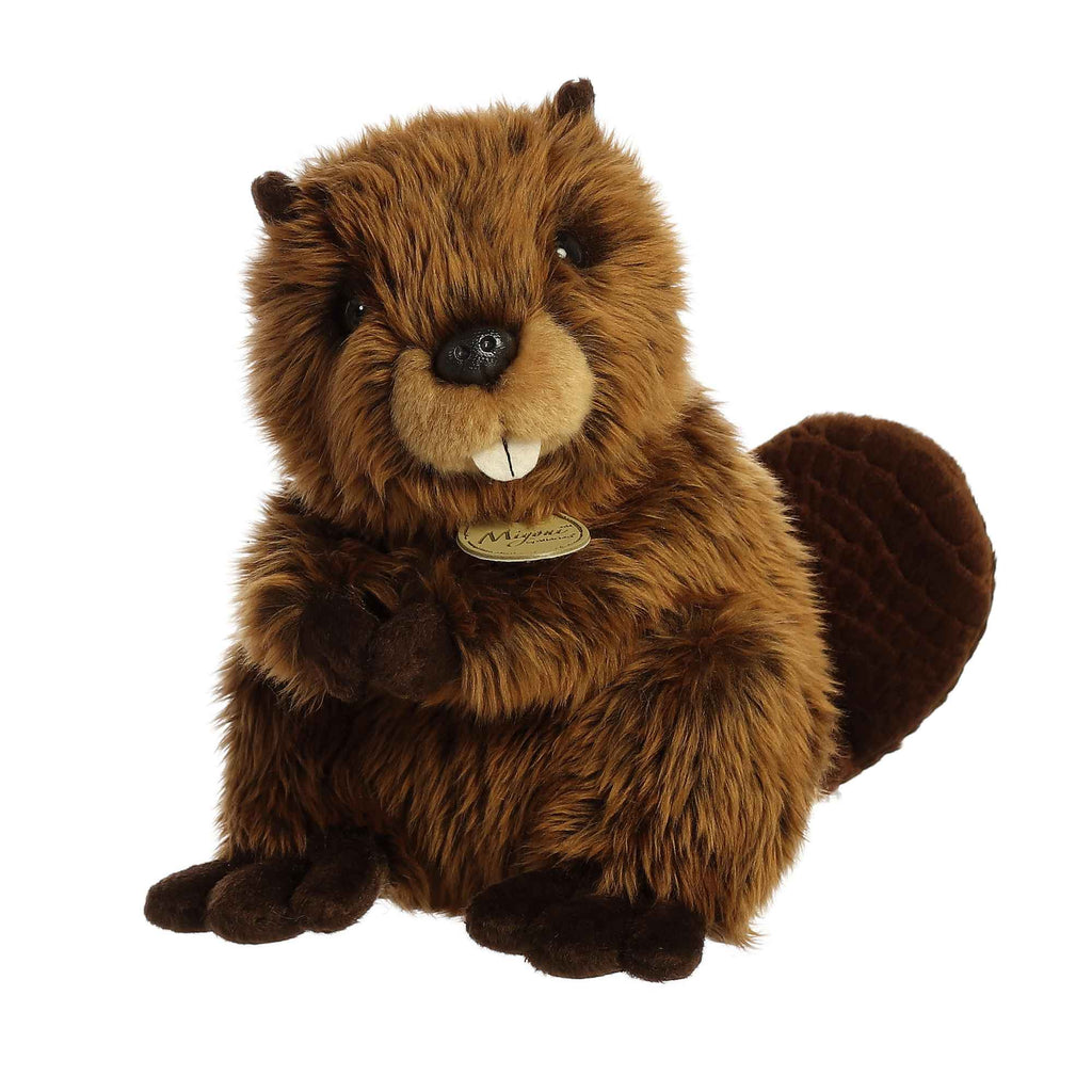 Aurora Miyoni Beaver 9 inch Plush Stuffed Animal Toy