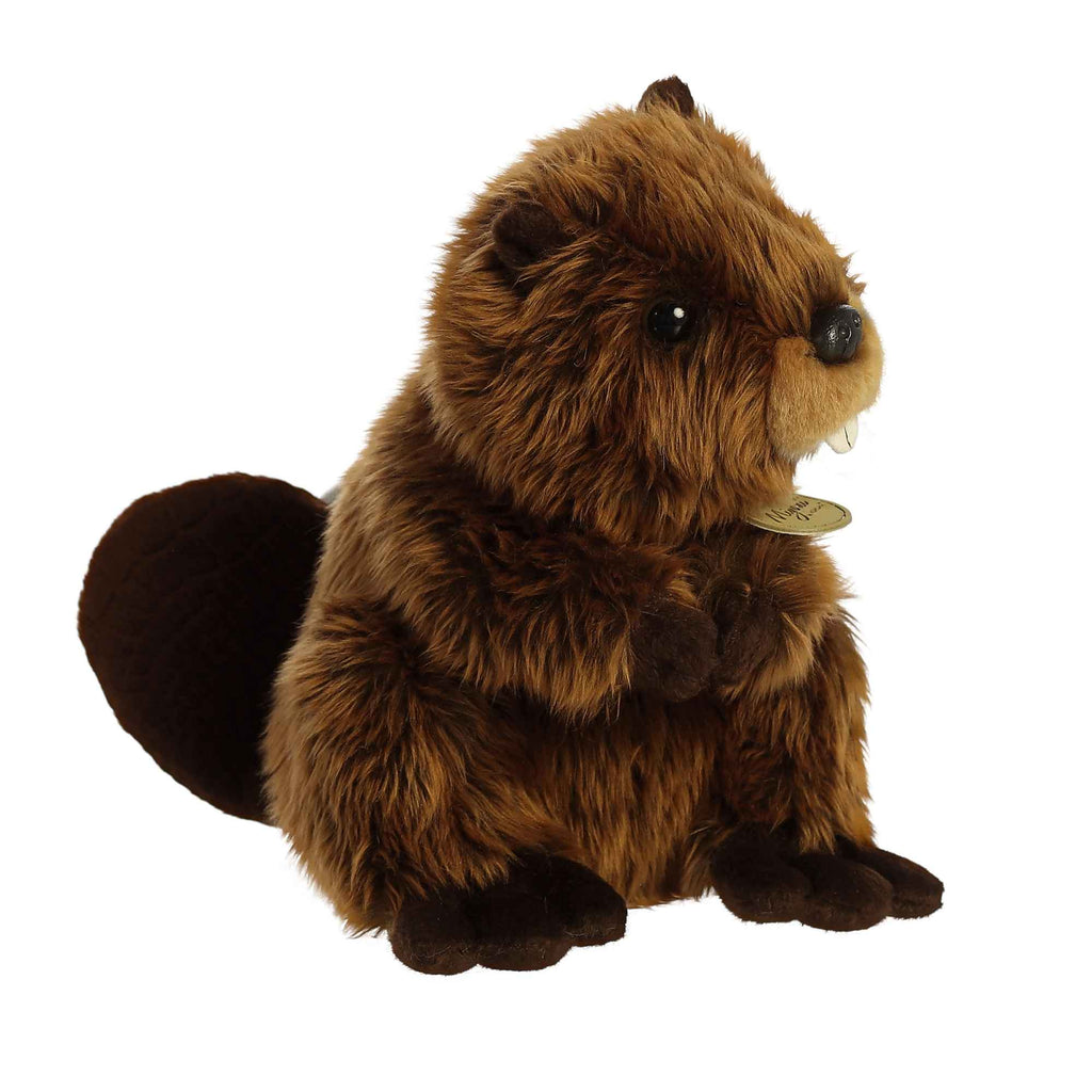Aurora Miyoni Beaver 9 inch Plush Stuffed Animal Toy