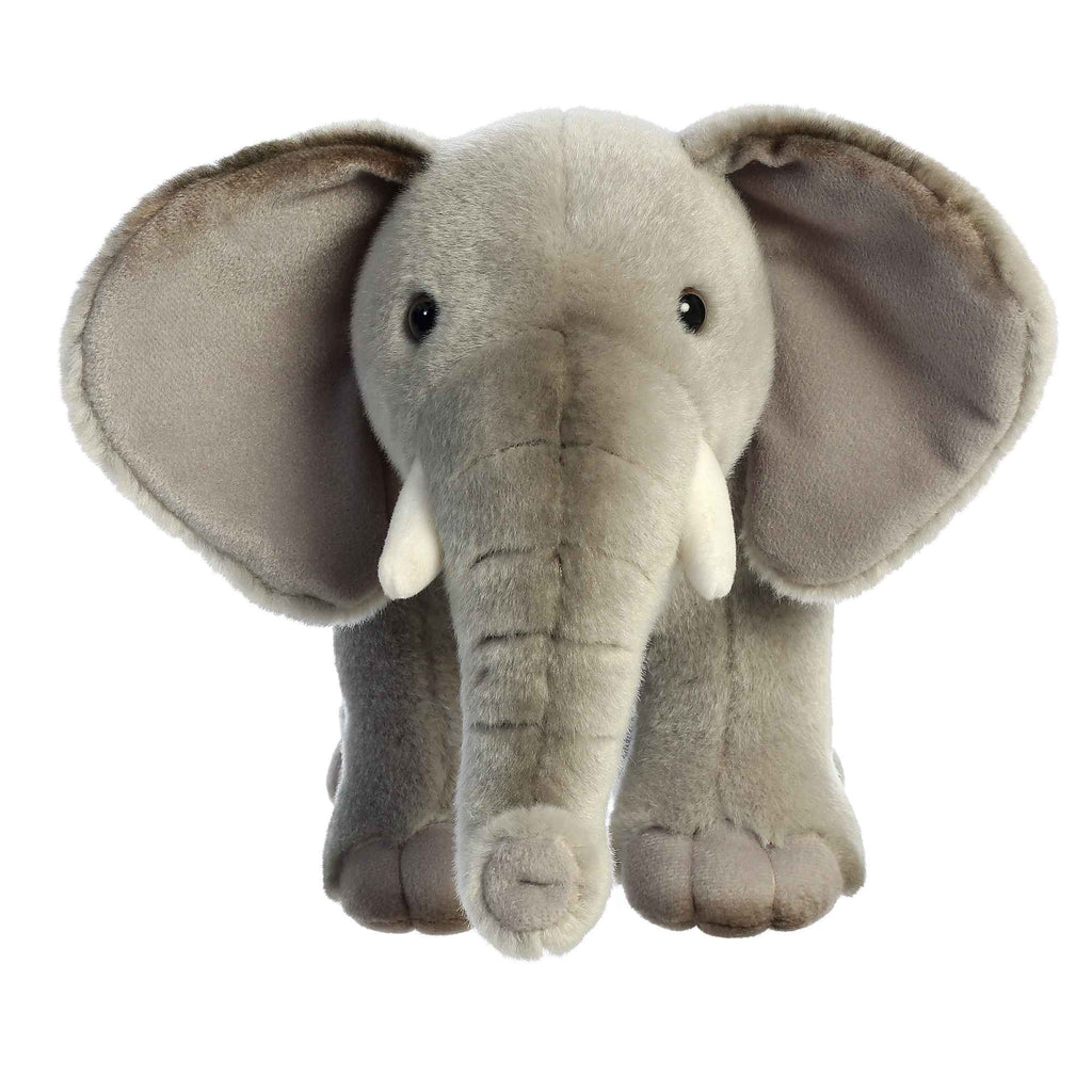Aurora Miyoni African Elephant 12 inch Plush Stuffed Animal Toy