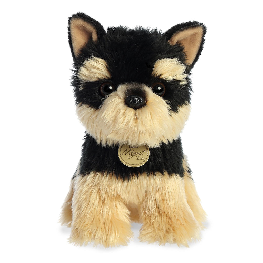 Aurora Miyoni Tots Yorkie Pup 9 inch Plush Stuffed Animal Toy