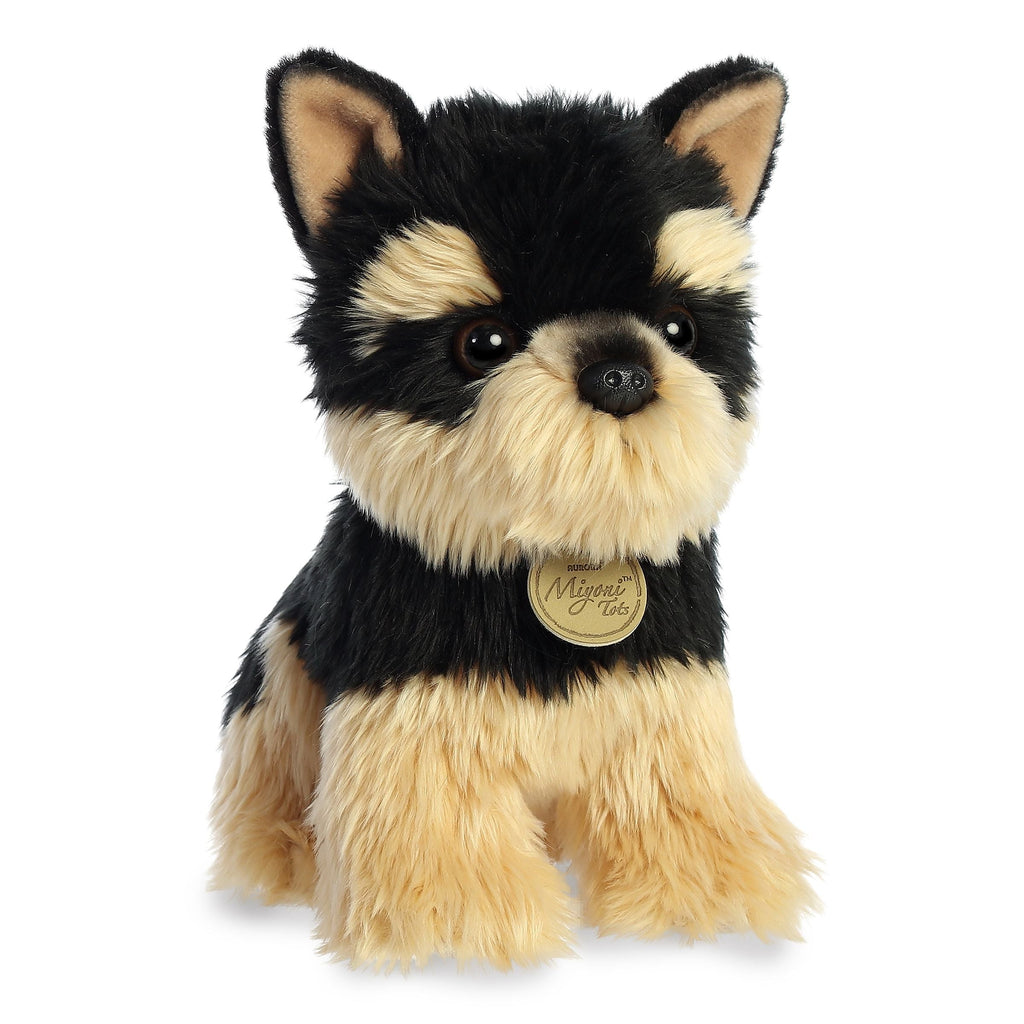 Aurora Miyoni Tots Yorkie Pup 9 inch Plush Stuffed Animal Toy