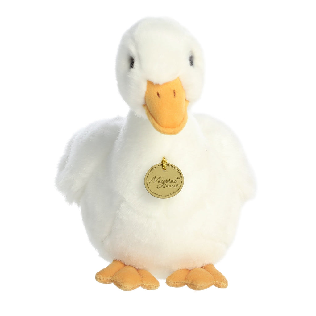 Aurora Miyoni American Pekin Duck 11 inch Plush Stuffed Animal Toy