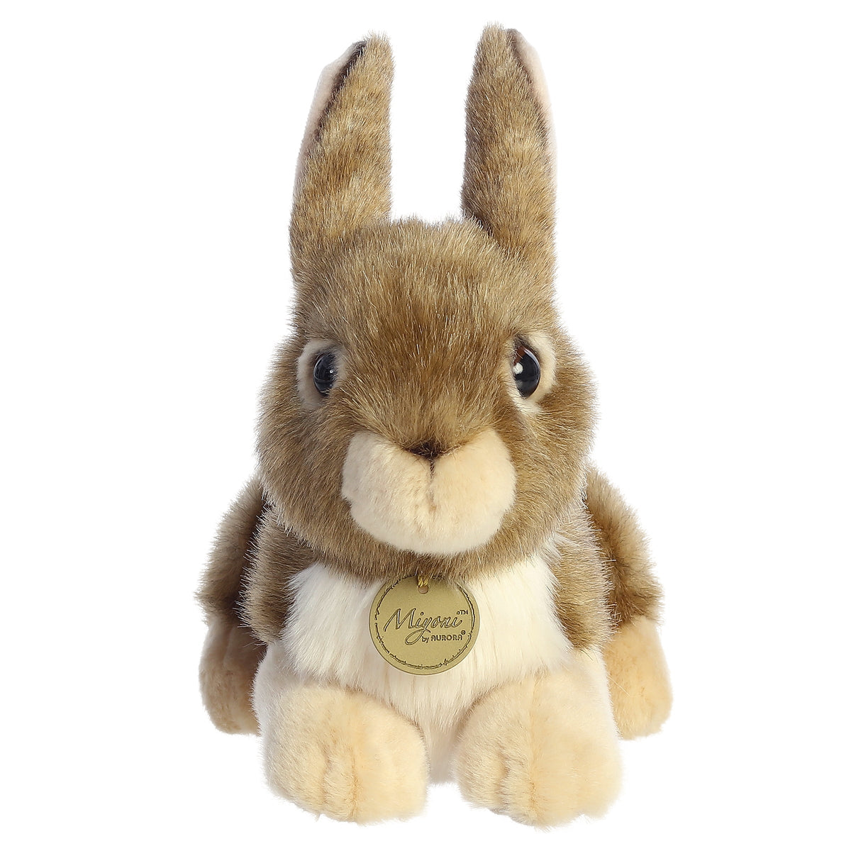 Aurora Miyoni Eastern Cottontail Rabbit 11 inch Plush Stuffed Animal Toy