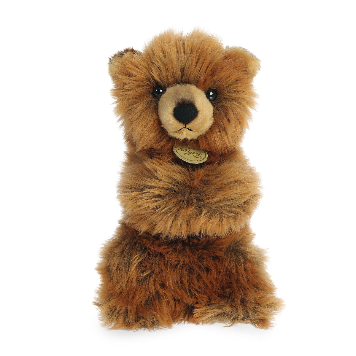 Aurora Sitting Pretty Grizzly Bear Cub 10 inch Plush Stuffed Animal Toy