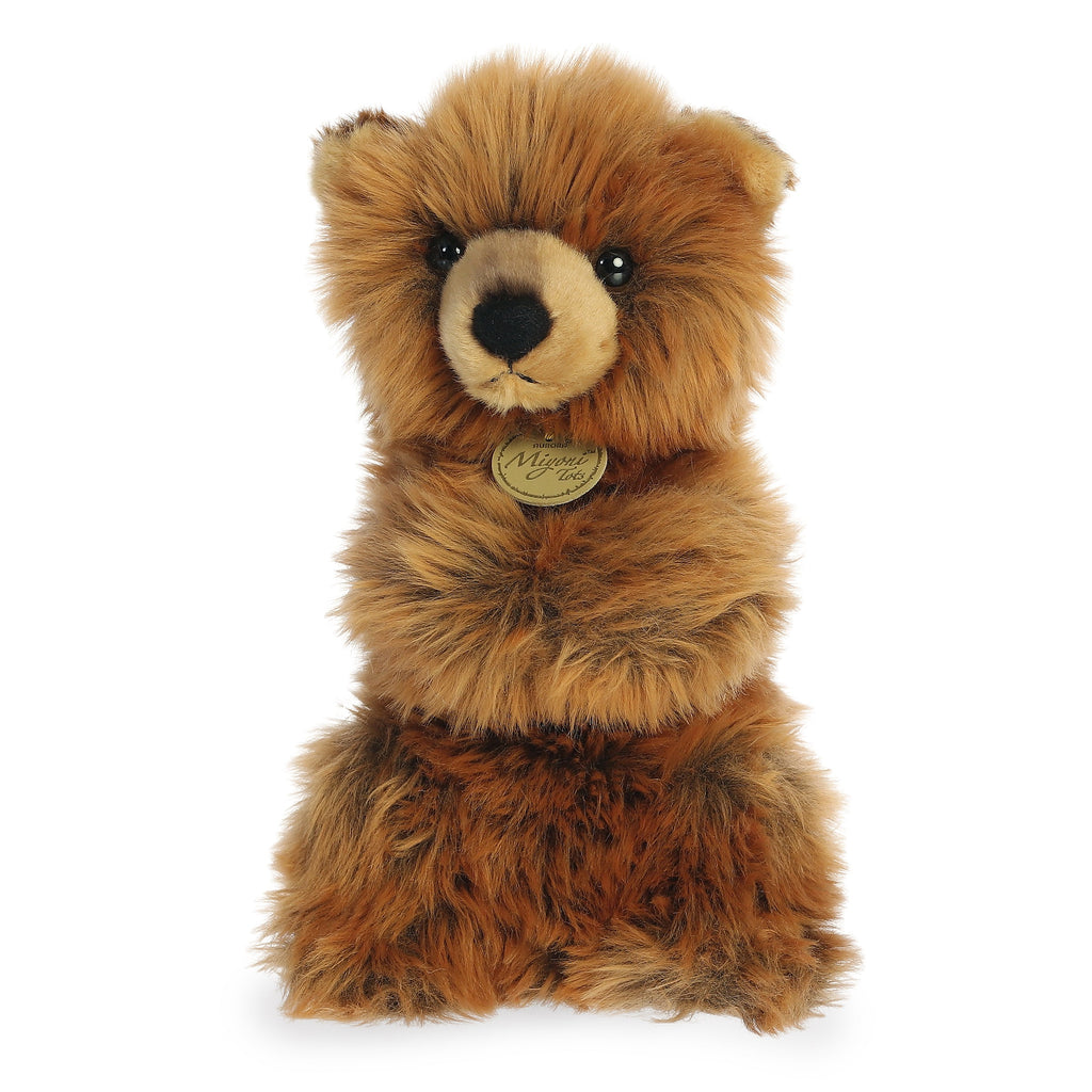 Aurora Sitting Pretty Grizzly Bear Cub 10 inch Plush Stuffed Animal Toy