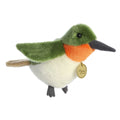Aurora Miyoni Ruby-Throated Hummingbird 9 inch Plush Stuffed Animal Toy