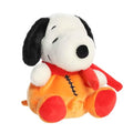 Aurora Peanuts Palm Pals Astronaut Snoopy 5 inch Plush Stuffed Animal Toy #40499