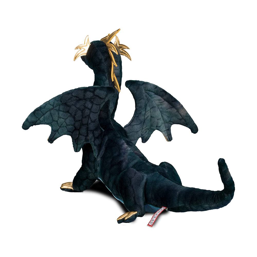 Douglas Cuddle Aragon Navy Dragon 16" Plush Stuffed Animal Toy #727