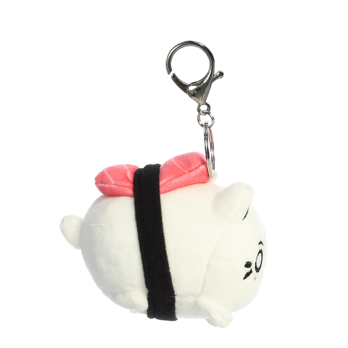 Aurora Tasty Peach Tuna Sushi Meowchi Clip-On Stuffed Animal Toy 3.5" #14308