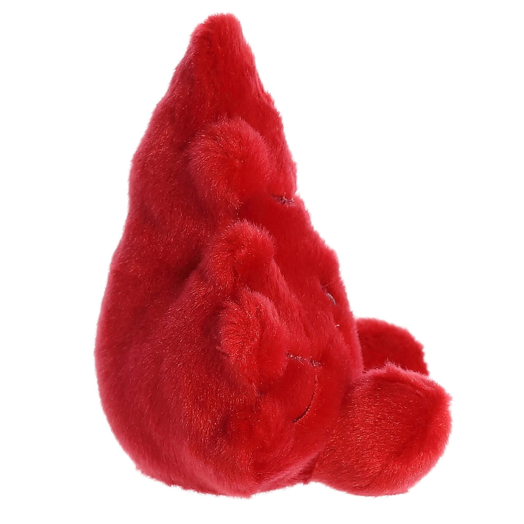 Fall Maple Leaf Palm Pals plush detail