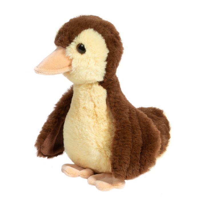 Douglas Cuddle Mallorie Baby Mallard Mini 7.5" Plush Stuffed Animal Toy #4508