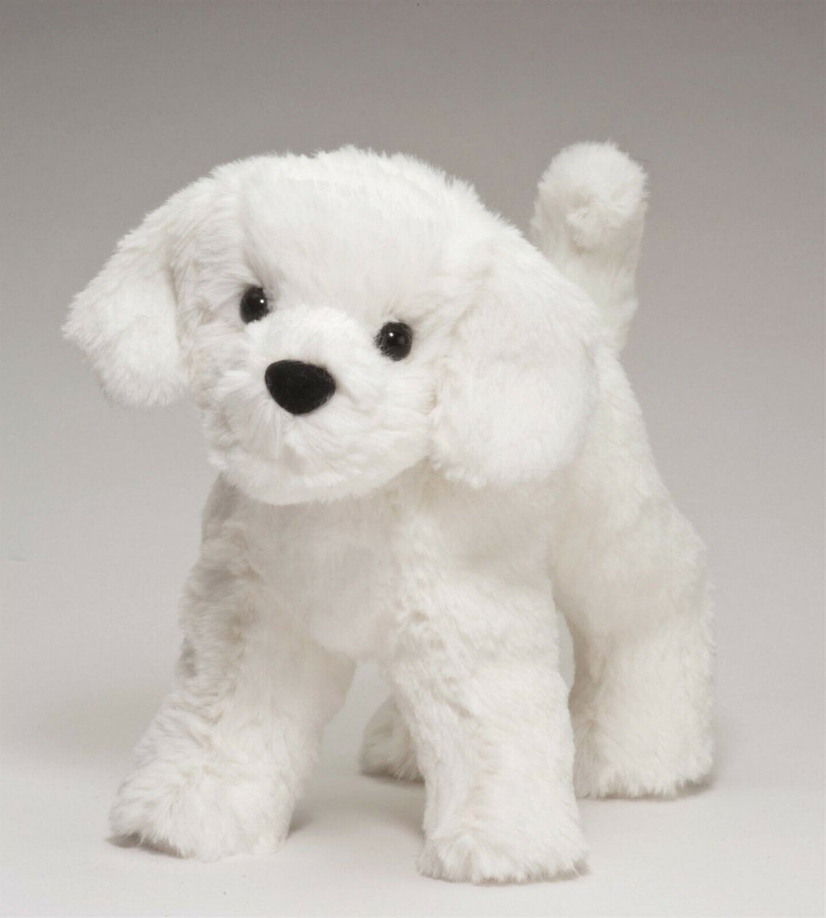 Douglas Cuddle Dandelion Puff Bichon 8" Plush Stuffed Animal Toy #4078