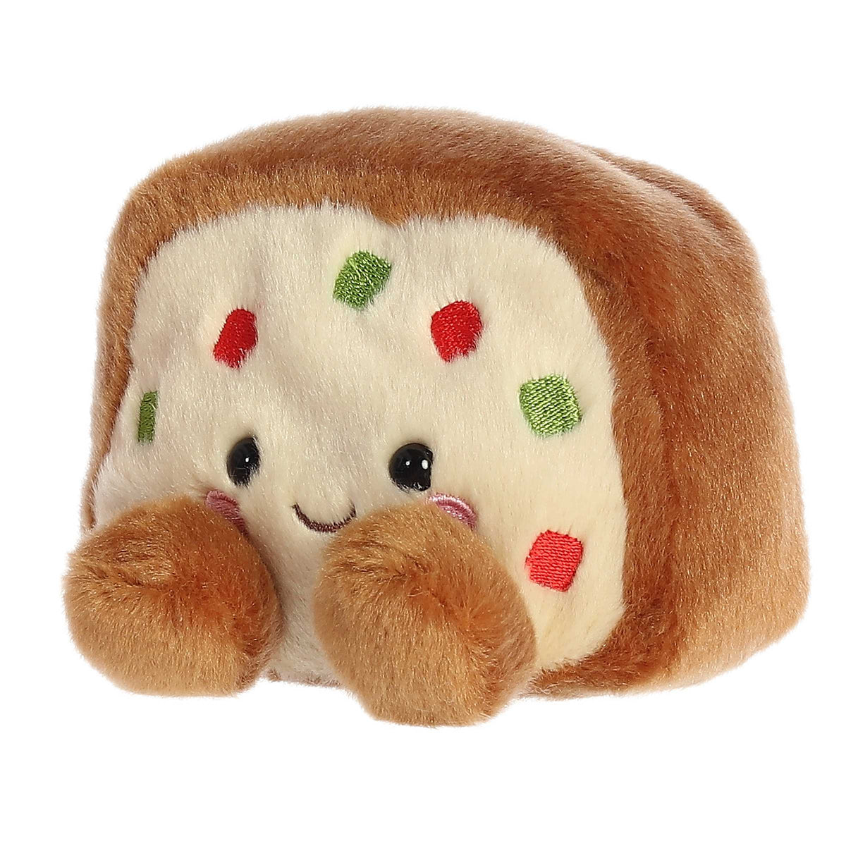 Aurora Palm Pals Fran Fruit Cake Brown 5" #99311 Plush Stuffed Animal Toy