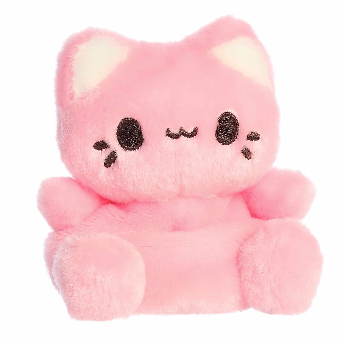 Aurora Tasty Peach Palm Pals Strawberry Meowchi 5 inch Plush Stuffed Animal Toy #44535