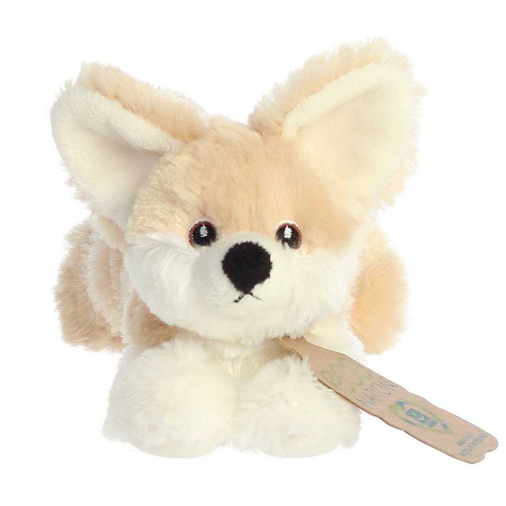 Aurora 8" Eco Softies Fennec Fox Plush Stuffed Animal Toy #35123