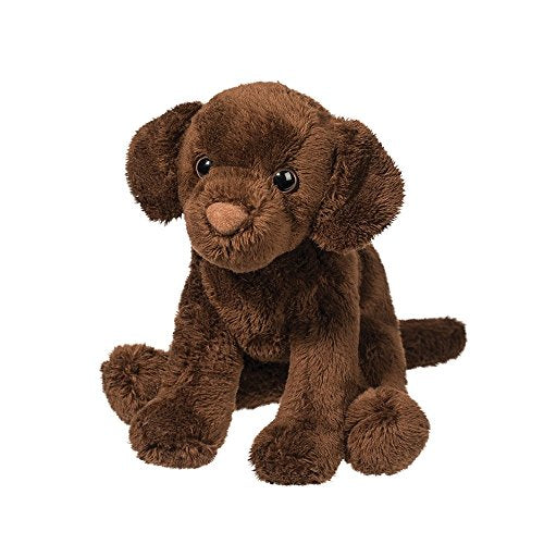 Douglas Cuddle Finn Chocolate Lab 5" Plush Stuffed Animal Toy #1554