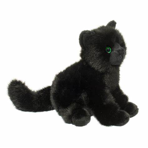 Douglas Cuddle Salem Black Cat 14.5" Plush Stuffed Animal Toy #4394