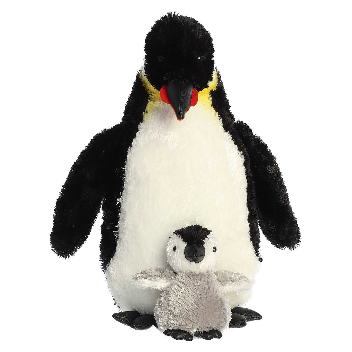 Aurora Wild Life Emperor Penguin with Baby 12 inch Plush Stuffed Animal Toy