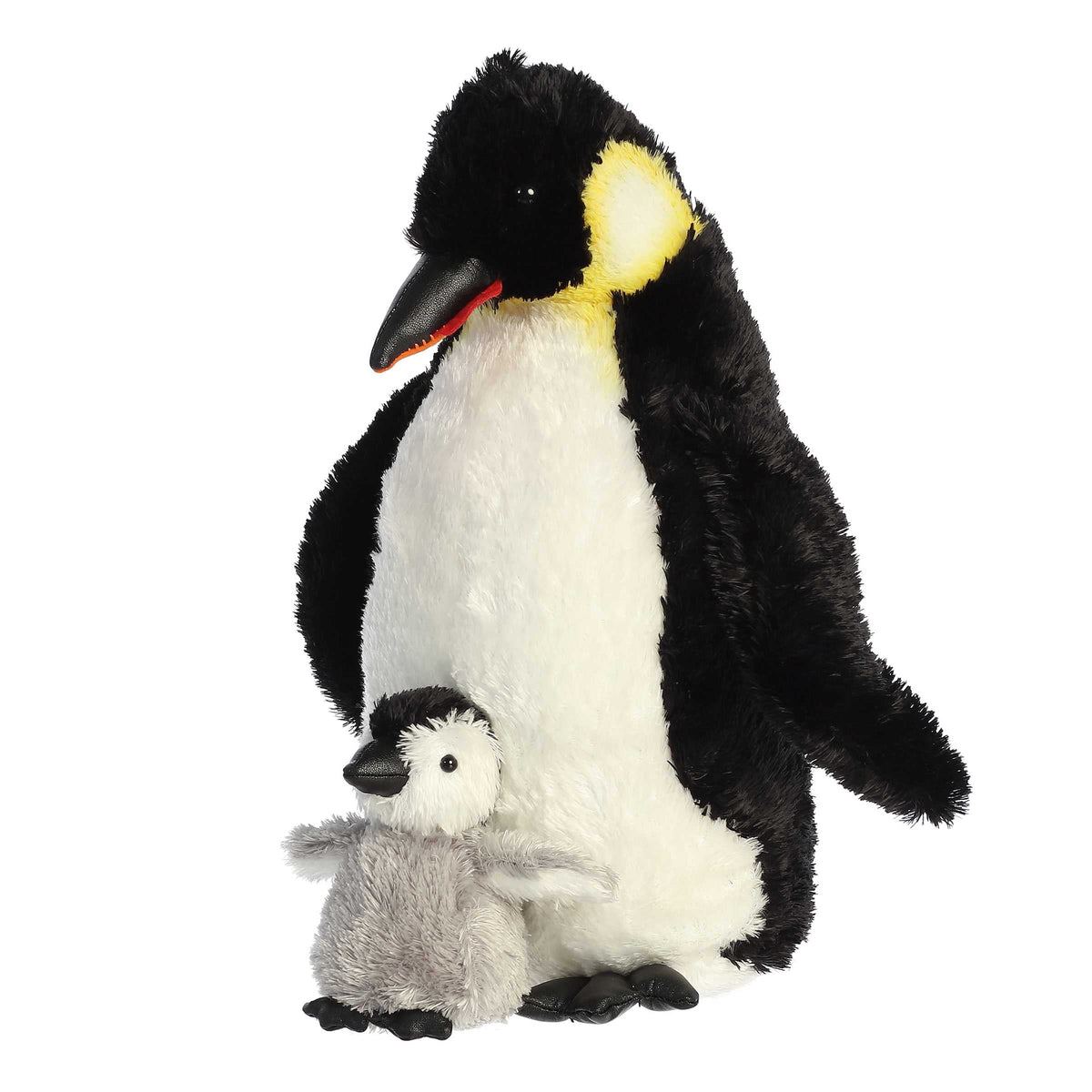 Aurora Wild Life Emperor Penguin with Baby 12 inch Plush Stuffed Animal Toy