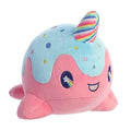Aurora Tasty Peach Lollipop Nomwhal Plush Stuffed Animal Tot 7" #14294