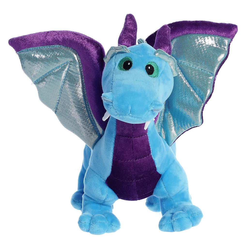 Aurora Dinos & Dragons Blue Dragon 18 inch Plush Stuffed Animal Toy
