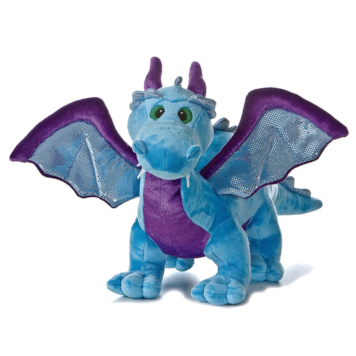 Aurora Dinos & Dragons Blue Dragon 18 inch Plush Stuffed Animal Toy