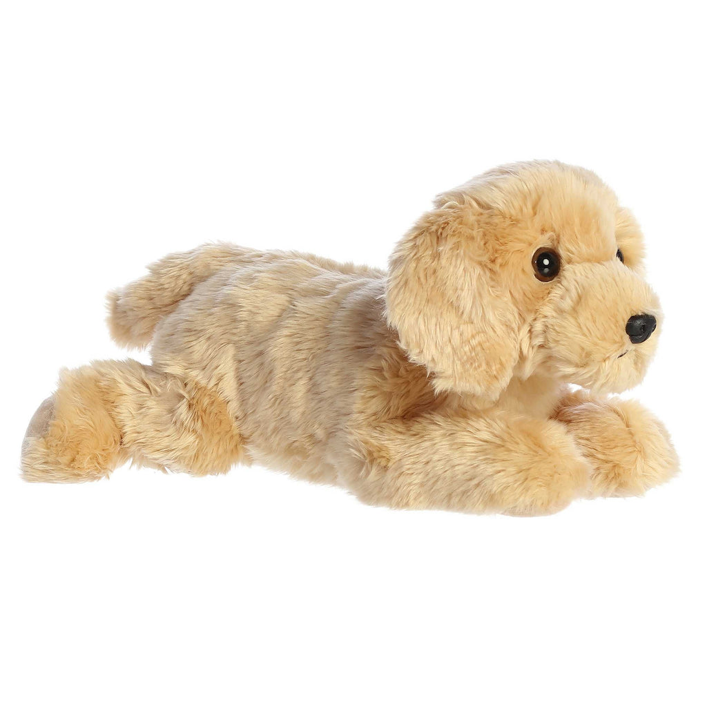 Aurora Flopsie Goldie Golden Retriever 12 inch Plush Stuffed Animal Toy