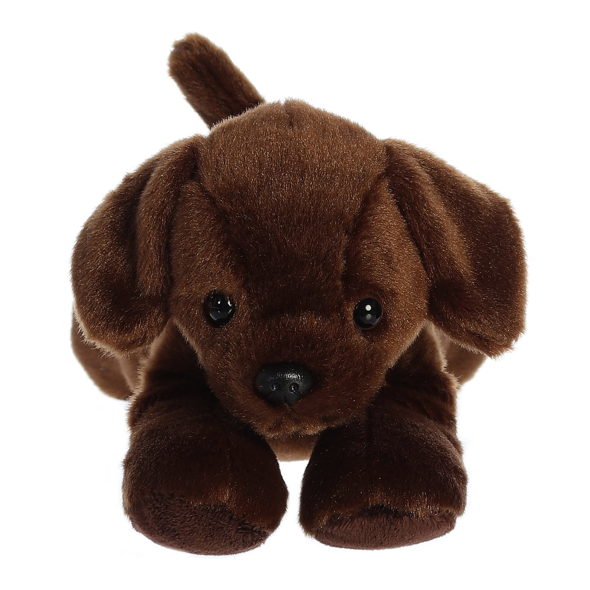 Aurora Mini Flopsie Lil' Lucky Chocolate Lab 8 inch Plush Stuffed Animal Toy