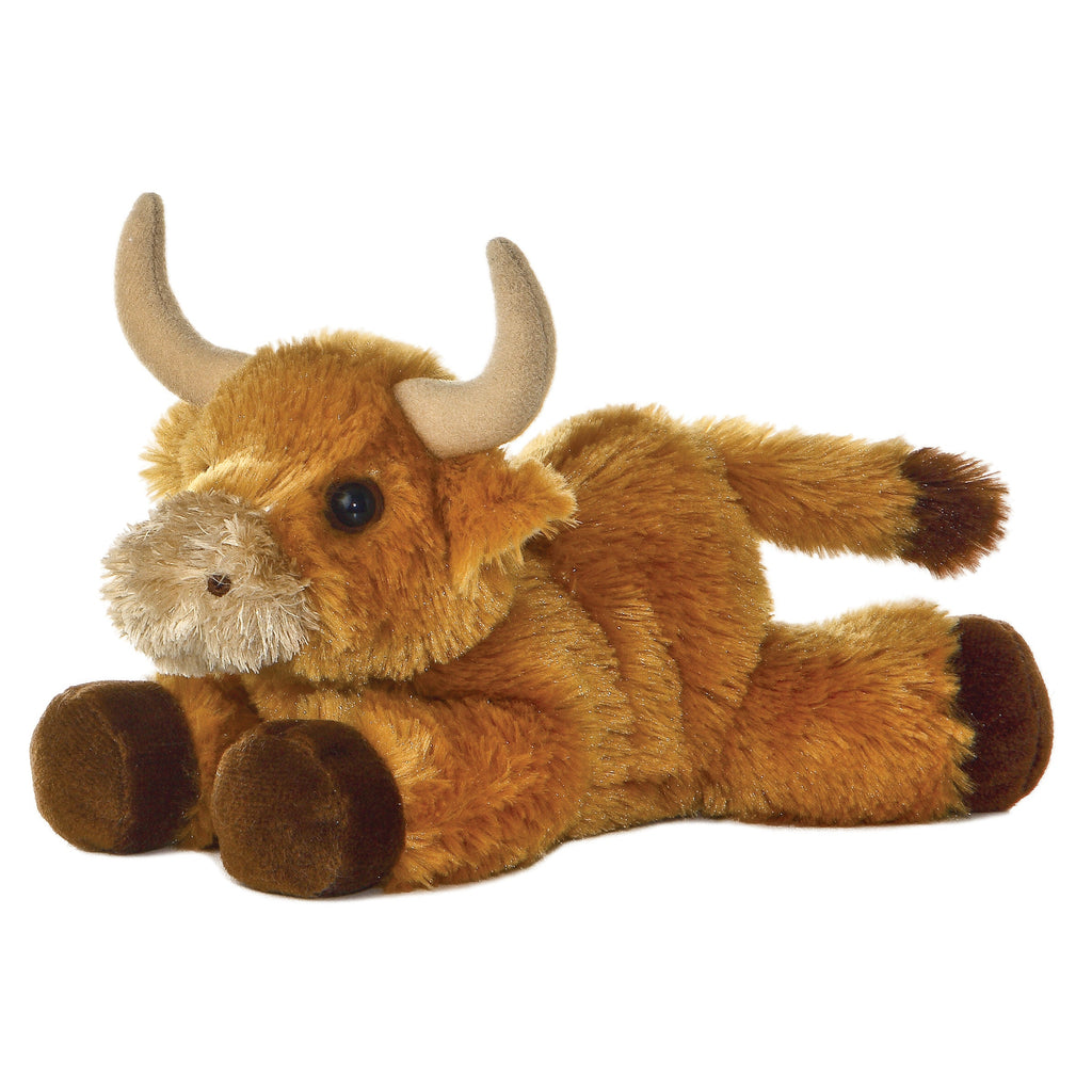 Aurora Mini Flopsie Toro 8 inch Plush Stuffed Animal Toy