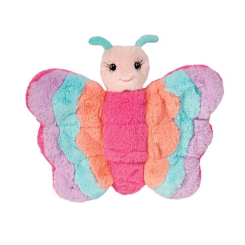 Douglas Cuddle Bindi Butterfly Puppet, Small 10" Plush Stuffed Animal Toy #1545