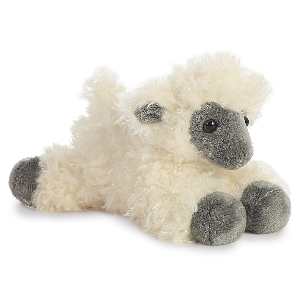 Aurora Mini Flopsie Black Face Sheep 8 inch Plush Stuffed Animal Toy