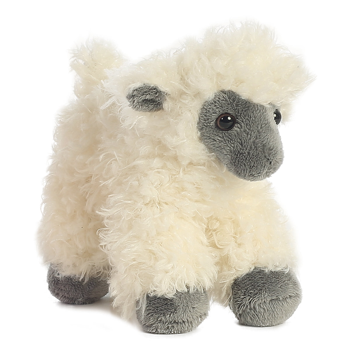 Aurora Mini Flopsie Black Face Sheep 8 inch Plush Stuffed Animal Toy