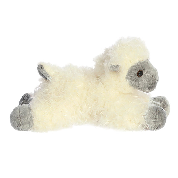 Aurora Mini Flopsie Black Face Sheep 8 inch Plush Stuffed Animal Toy