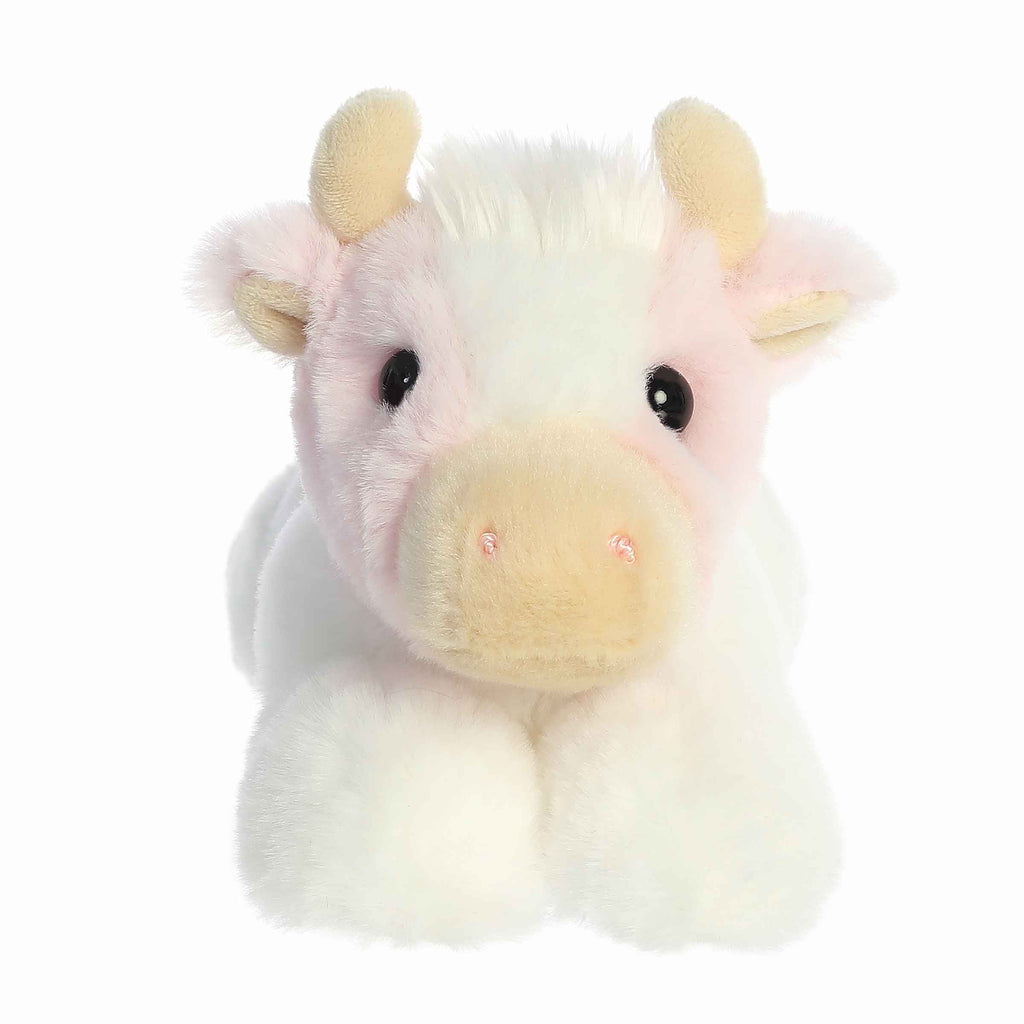 Aurora Mini Flopsie Sadie Strawberry Cow 8 inch plush stuffed animal
