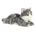 Aurora Flopsie Lily Gray Tabby Cat 12 inch Plush Stuffed Animal Toy