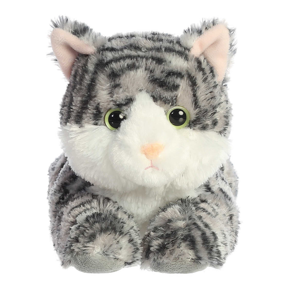 Aurora Flopsie Lily Gray Tabby Cat 12 inch Plush Stuffed Animal Toy