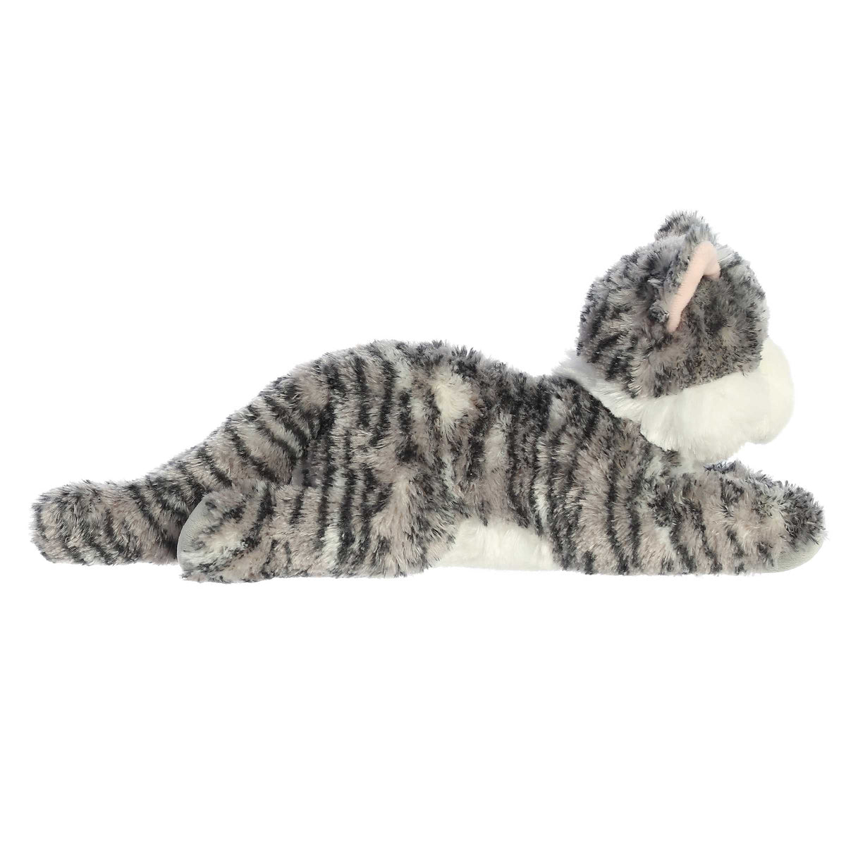 Aurora Flopsie Lily Gray Tabby Cat 12 inch Plush Stuffed Animal Toy