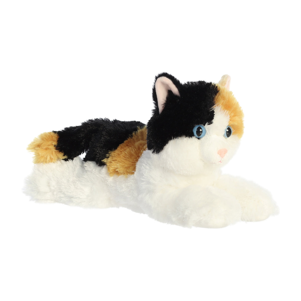 Aurora Flopsie Esmeralda Calico Cat 12 inch Plush Stuffed Animal Toy