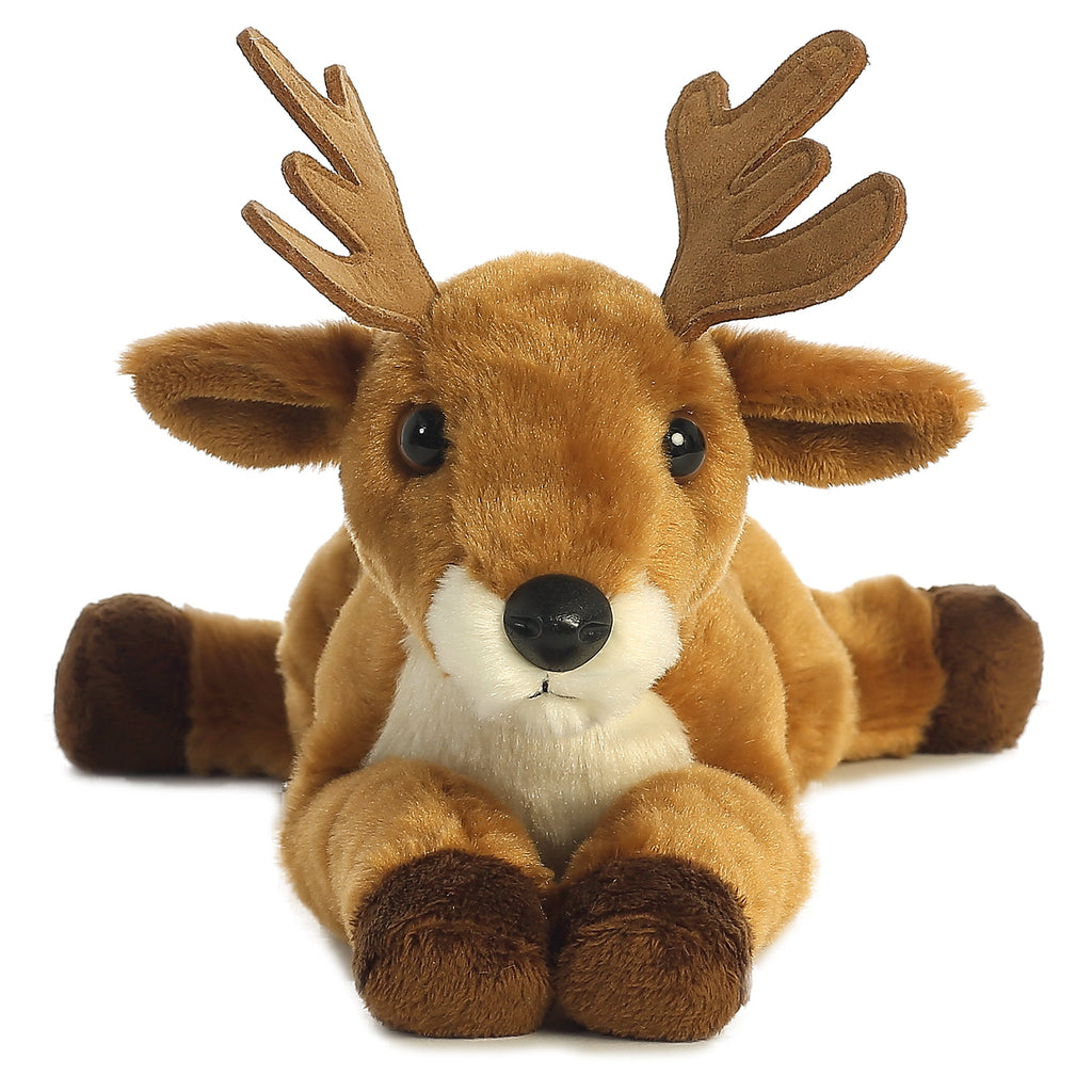 Aurora Flopsie White Tailed Buck 12 inch Plush Stuffed Animal Toy
